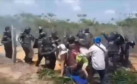 Protesta de indígenas en San Marcos terminó en enfrentamientos, Canacol responde