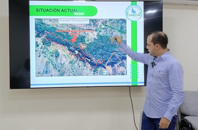 Carsucre suspende explotación de caliza en un sector de Varsovia
