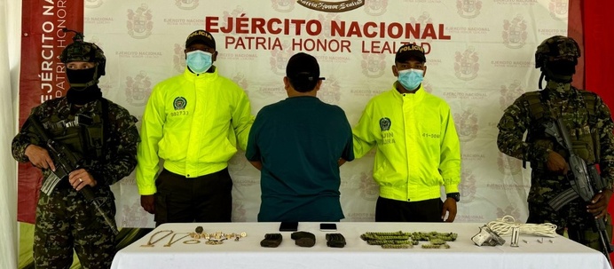 El Ejército capturó hombre de confianza de alias 'Chiquito Malo'