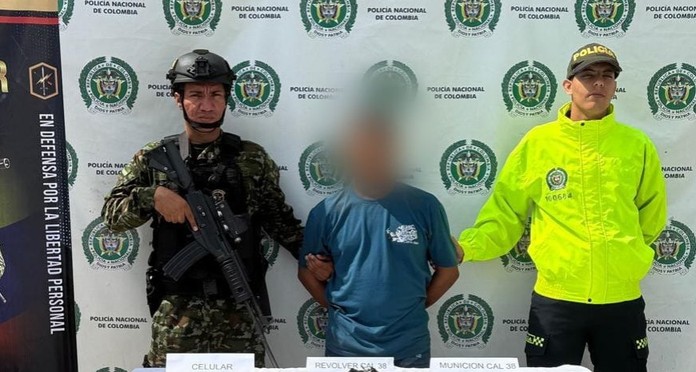 Capturado alias "Andru", cabecilla de extorsiones en Ciénaga de Oro