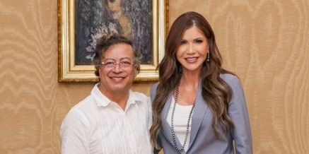 La verdad de la visita de Kristi Noem a Colombia