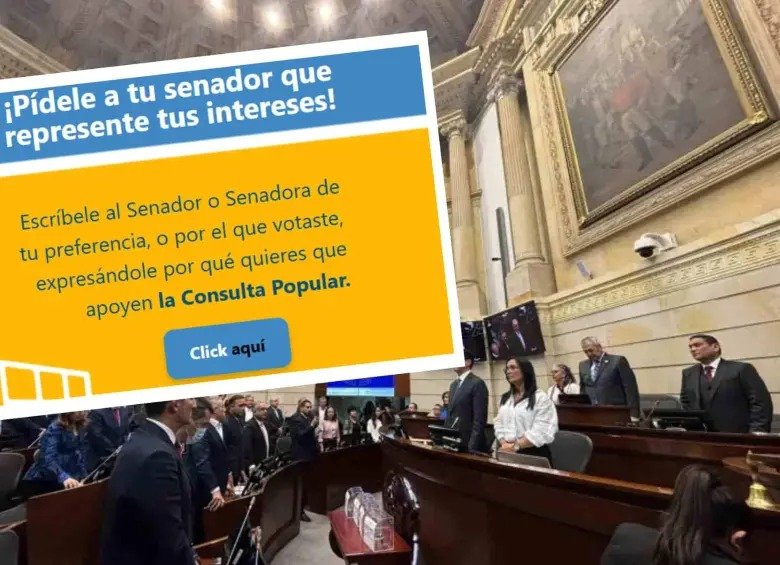 'Consulta Digital' llegó con polémica al Senado