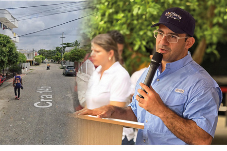 Más pavimento, mejor movilidad en Montería