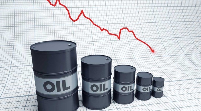 El petróleo está a la baja