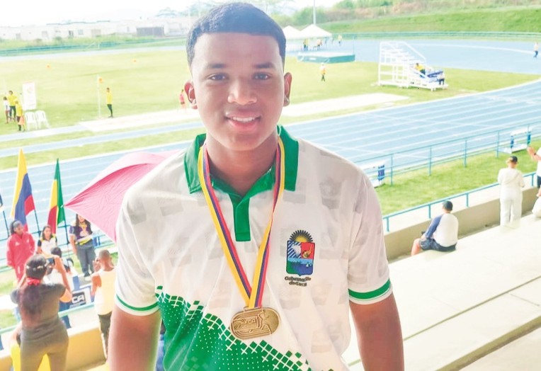 José Daniel Izquierdo ganó oro