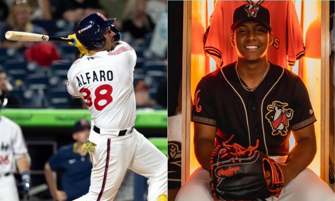 Jorge Alfaro y Didier Fuentes se destacan en las menores