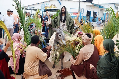 Así se vivió el Domingo de Ramos en San Benito