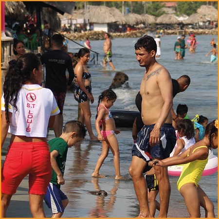 Buen arranque de la Semana Santa en el Golfo de Morrosquillo