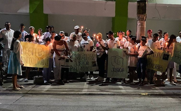 Velatón por la salud de Davián