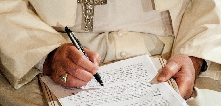 El testamento del  papa Francisco