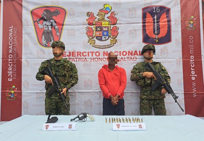 Capturan a alias ‘Chemba’ en Nariño