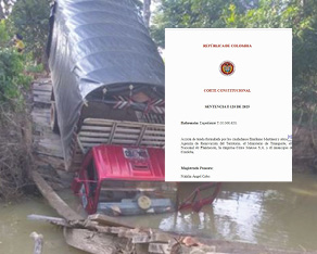 Corte Constitucional ordenó construcción de puente