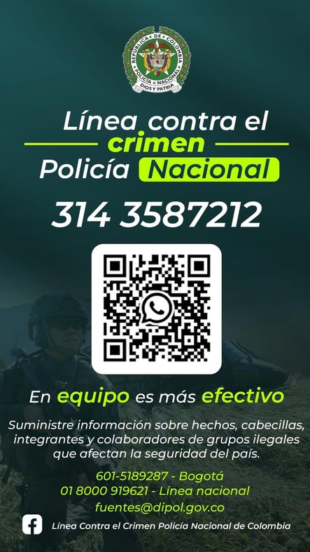 Policía Nacional en Córdoba refuerza canales de atención