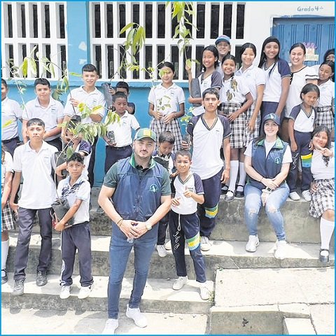 Carsucre celebra el Día del Niño con conciencia ambiental en La Peña, Ovejas