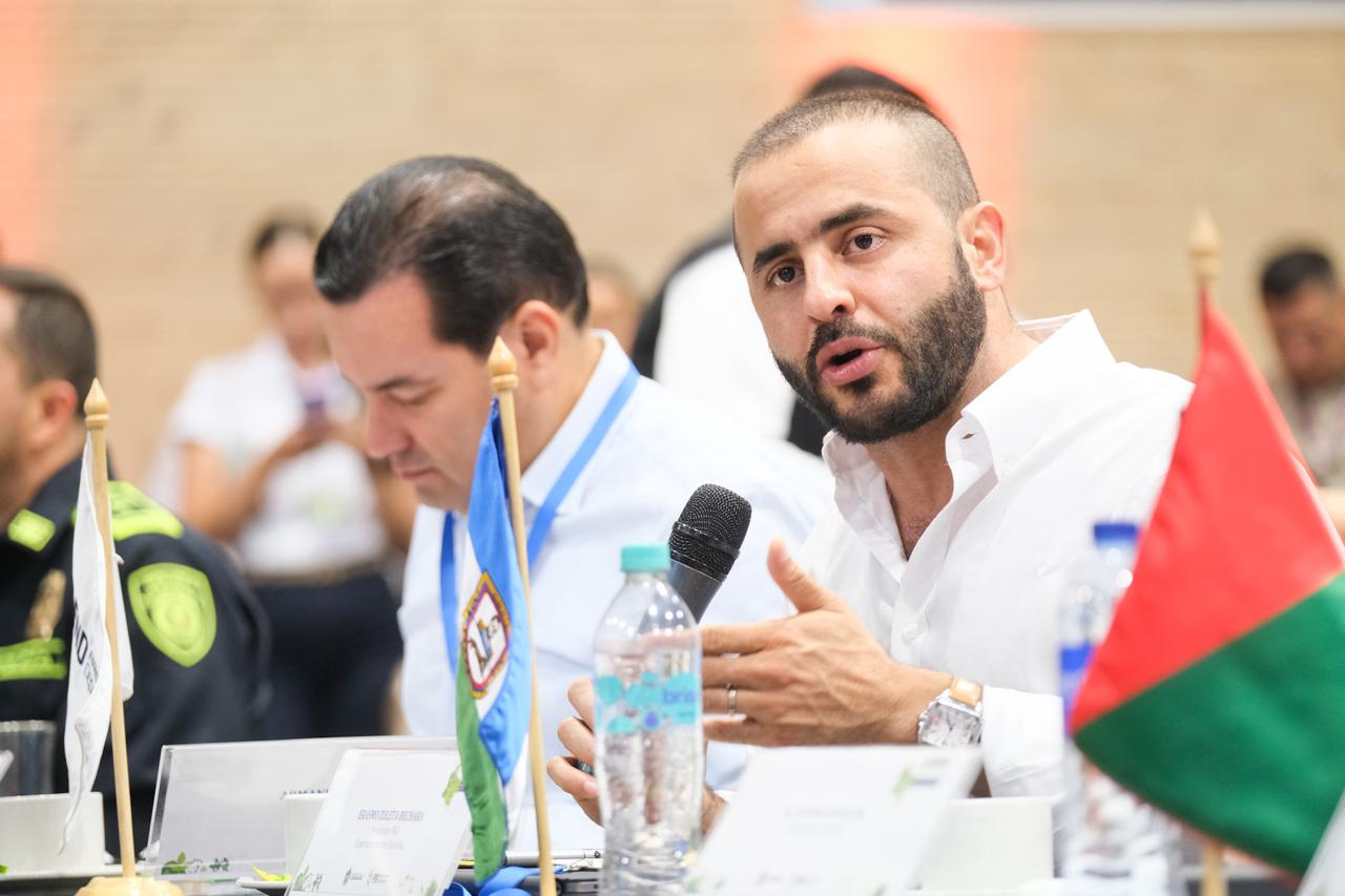 Gobernador Erasmo Zuleta envía mensaje de respaldo a la Fuerza Pública