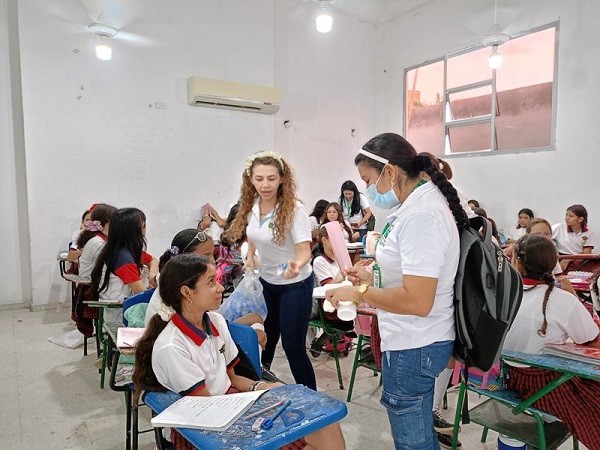 Estudiantes fueron desparasitados