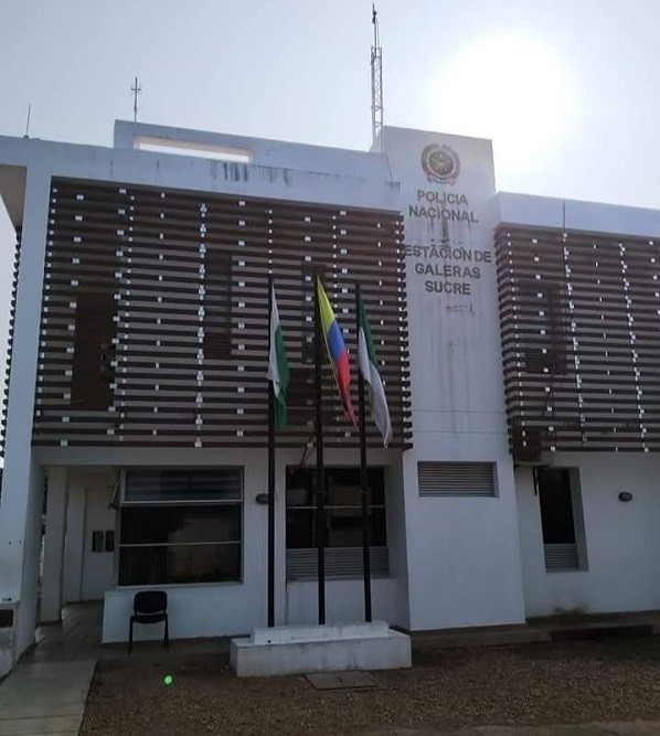 Hostigamientos a estación de Policía de Galeras