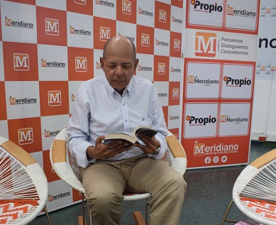 La dedicatoria del escritor Miguel  Gómez a su Majagual del alma