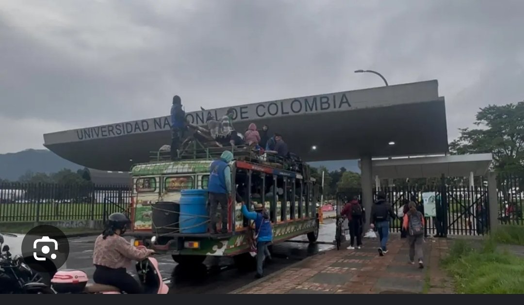 Minga indígena se tomó la universidad Nacional: bloqueó el acceso al campus