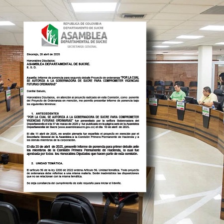 Vigencias futuras para mitigar la erosión costera en Coveñas