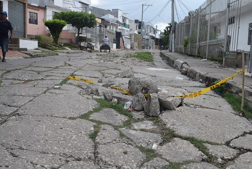 Las calles en mal estado en Sincelejo, olvidadas y sin inversión