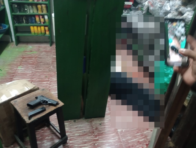 Policía de Caucasia le quita la vida a un sicario que atentó contra una patrulla