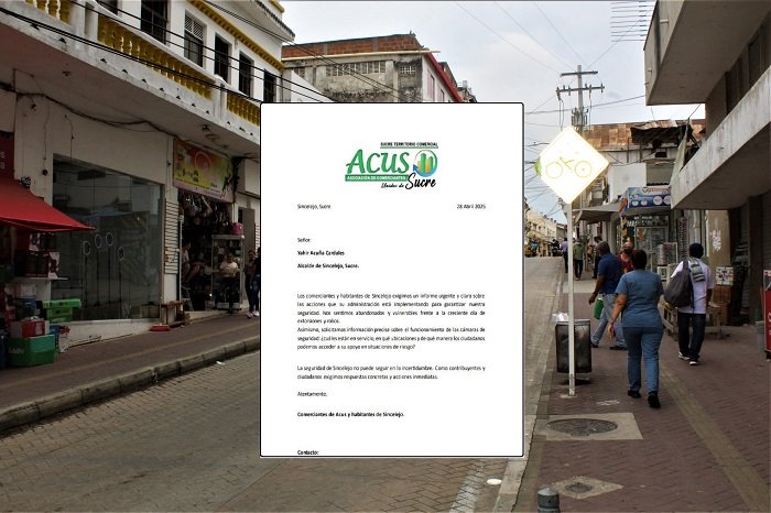 Gremio comerciante exige acciones contra la extorsión y los atracos