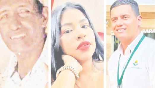 Tres personas perdieron la vida en accidentes