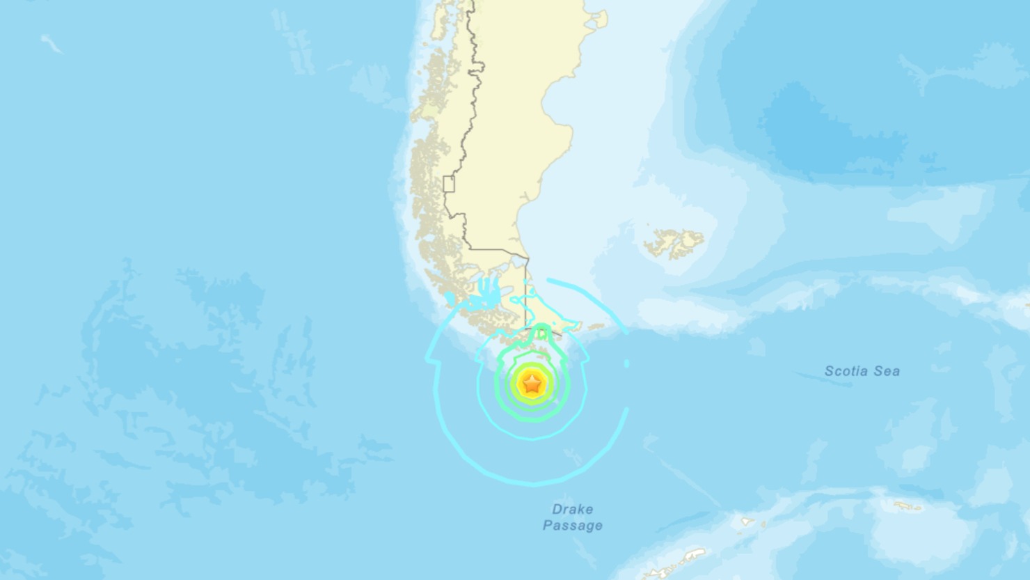 Alerta de tsunami por fuerte terremoto en Chile
