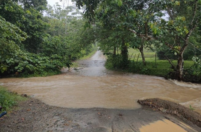 Emergencia por inundaciones en Puerto Libertador