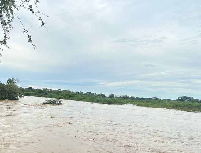Declaran alerta roja en el río San Jorge