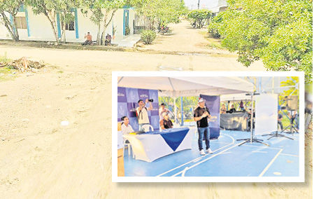 El pavimento llega a todas partes