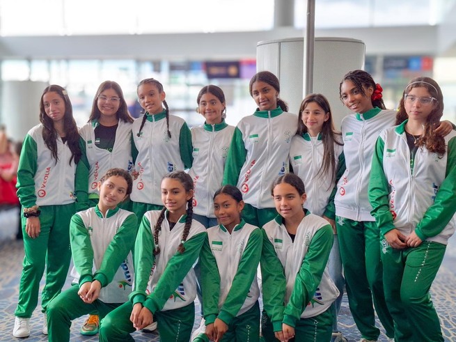 Sucre fue sexto en el Nacional de Voleibol sub-13 femenino
