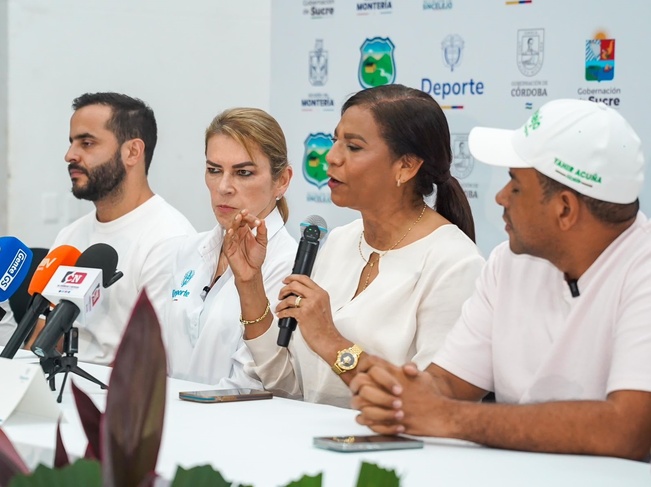 Gobernadora propuso a Sincelejo para comité de los Juegos Nacionales