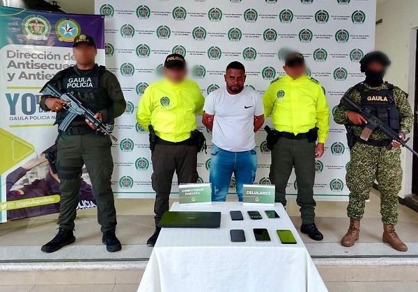 Alias 35 coordinaba extorsiones y homicidios en Sucre