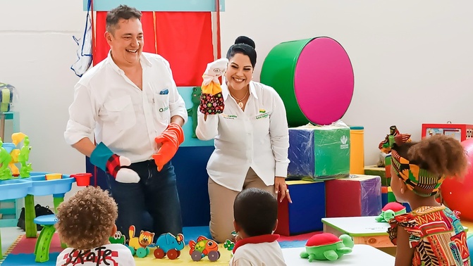 Dotaron el centro de desarrollo infantil