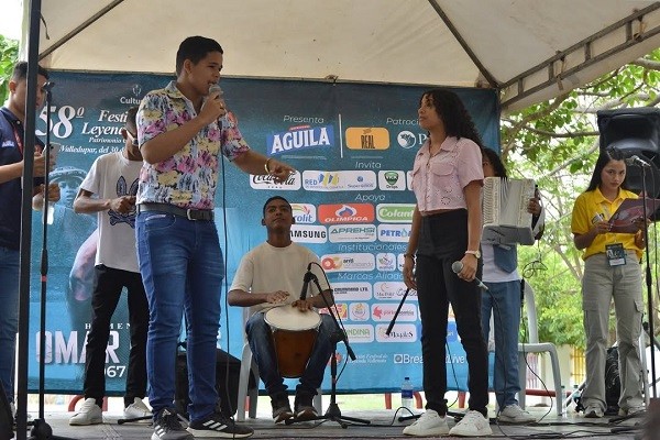 Julio César Hoyos  llegó al Festival Vallenato para convertirse en Rey