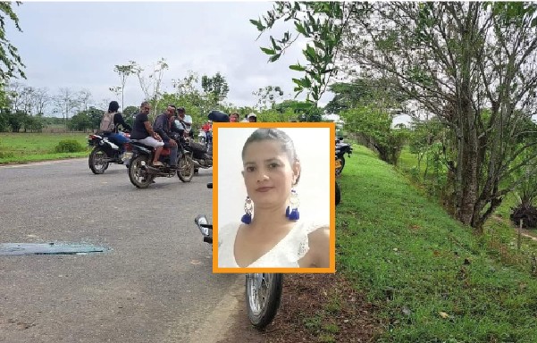 Choque de motocicletas dejó una mujer muerta y otra persona herida