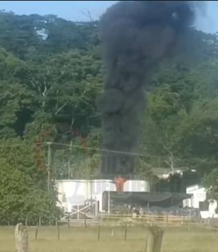 El incendio en la planta de Veolia no afectó el servicio