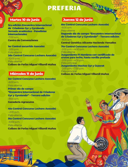 Lista la programación de la Feria Ganadera