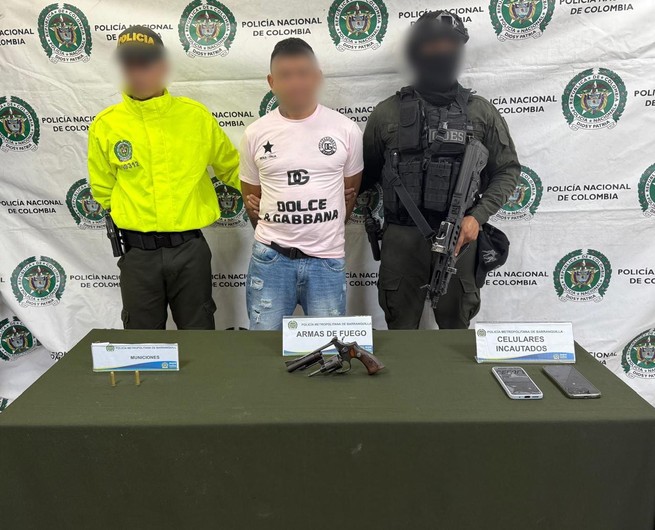Lo capturaron en Barranquilla