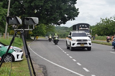 Fotomultas móviles hacia Sampués y Corozal solo aplican para carros.