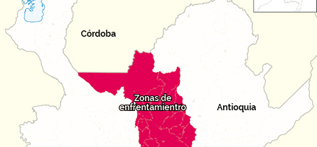 Escalada de violencia en Antioquia