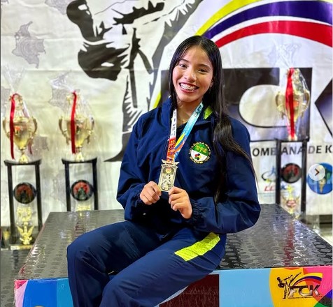 Roselyn Parra, en la selección Colombia