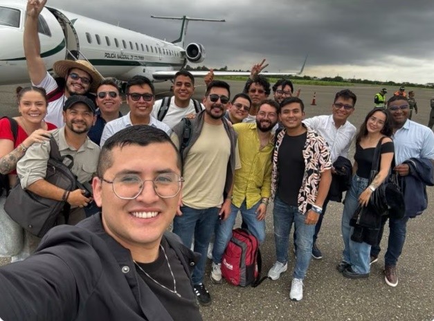 "A ese evento le faltó fue cervecita”, influenciadores que viajaron en avión de la Policía