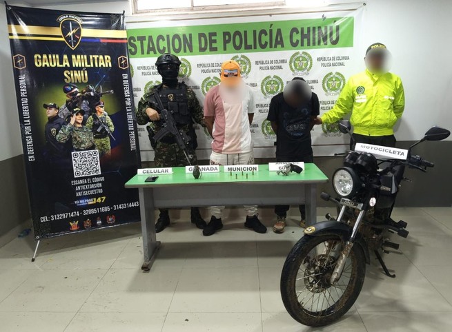 Serían responsables de extorsiones