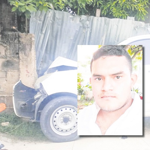 Se repicó contra la pared, iría a alta velocidad