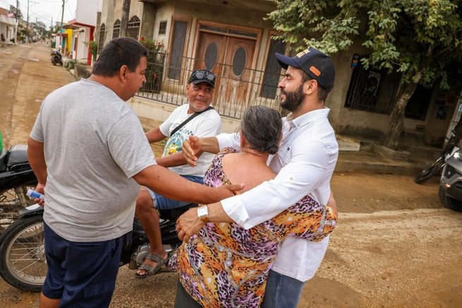 Pavimentación en Ciénaga de Oro avanza a buen ritmo