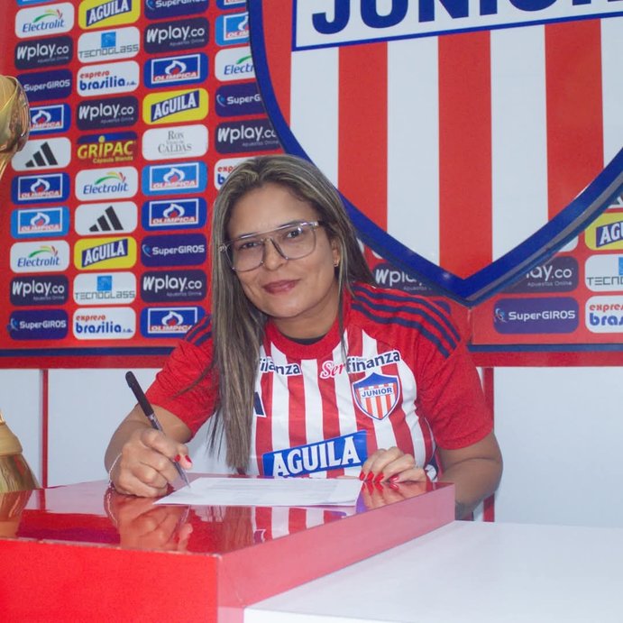 Sucreña Sandra Narváez dirigirá Junior de Barranquilla