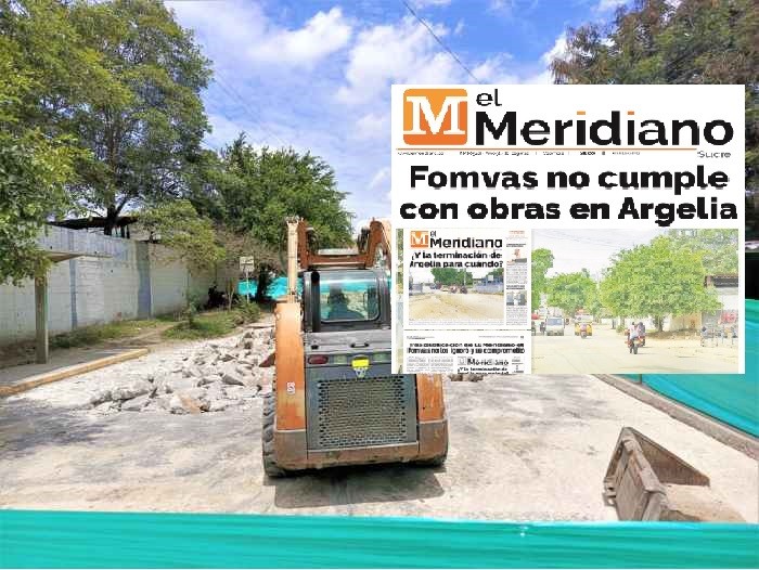 Tras publicación de El Meridiano retoman obras en Argelia